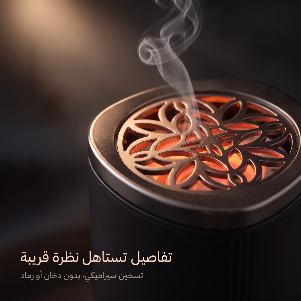 The Go Mubkhar Cordless Bakhoor | مبخرة تنقل الكترونية