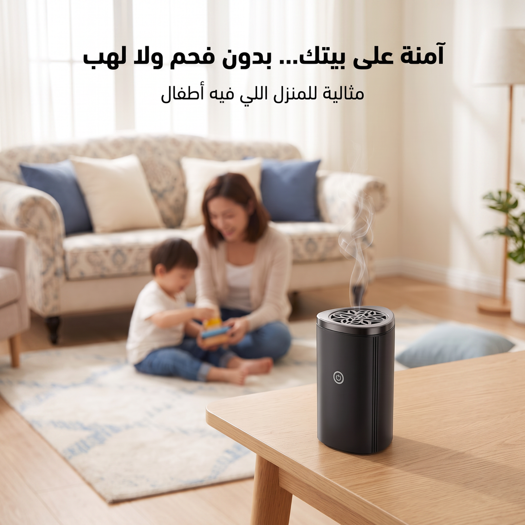 The Go Mubkhar Cordless Bakhoor | مبخرة تنقل الكترونية